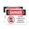 Signmission Safety Culture Sign, 7 in Width, Vinyl Decal, Rectangle OS-2PACK-DS-D-57-L-2097 - alternate 1